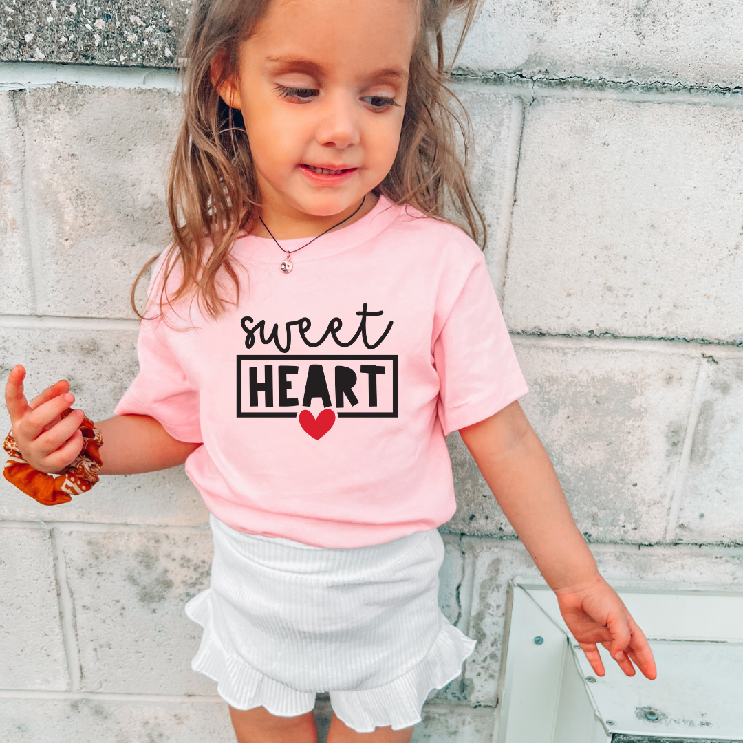 Sweet Heart Kids Valentine Tee