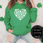 Clover Heart Green Hoodie