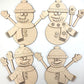 DIY Paint Kit- Set of 3 Snowmen