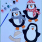 DIY Paint Kit- 3 Penguins