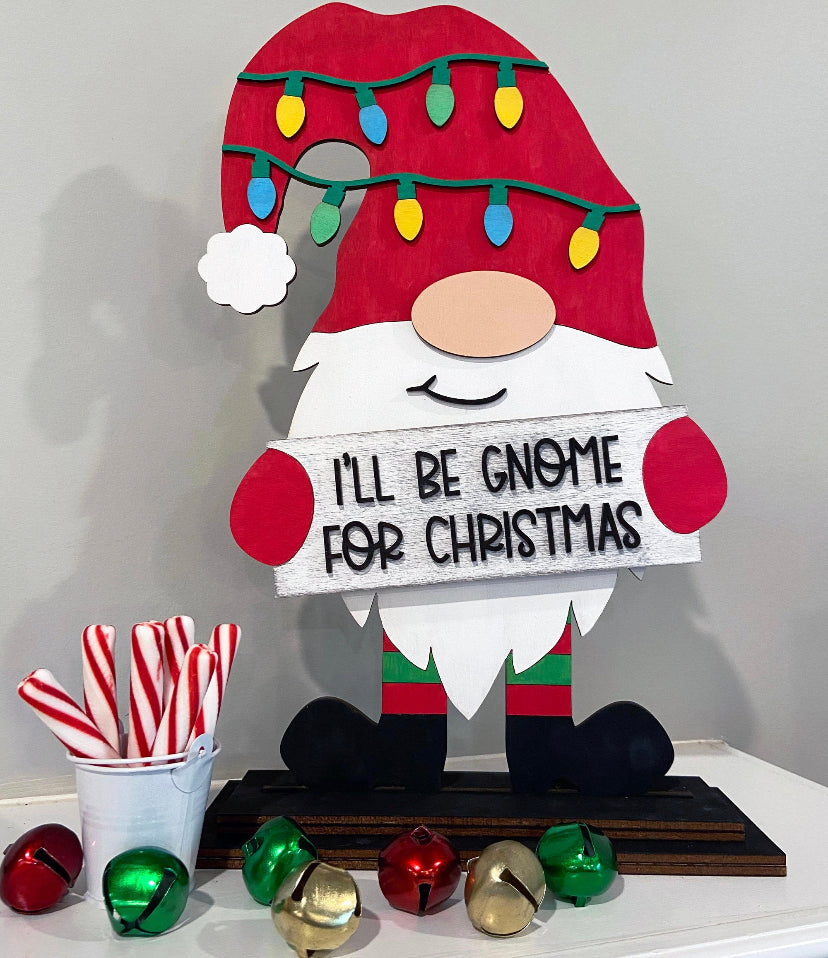 DIY Paint Kit- Christmas Gnome