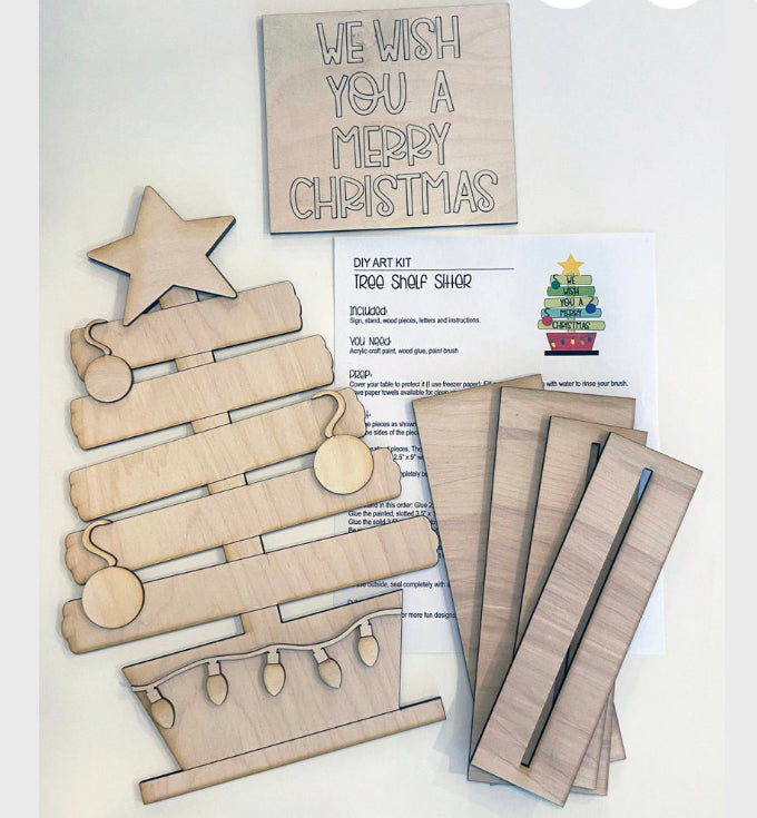 DIY Paint Kit- Pallet Christmas Tree