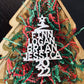 Custom Cut Name Tree Ornament