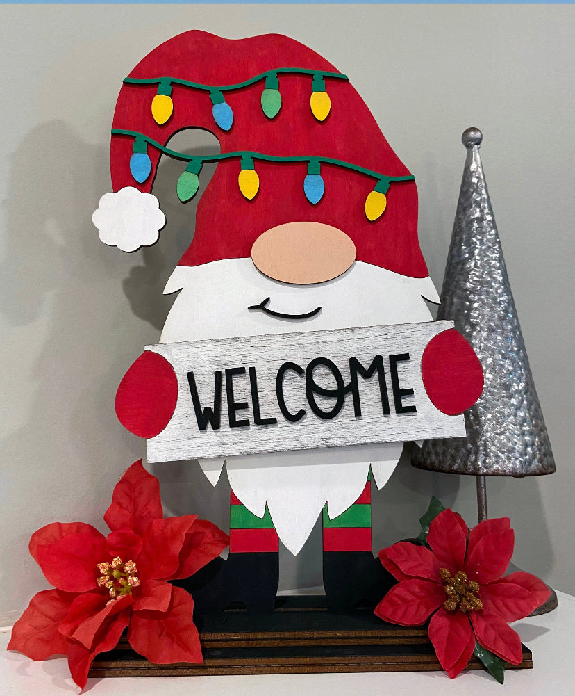 DIY Paint Kit- Christmas Gnome