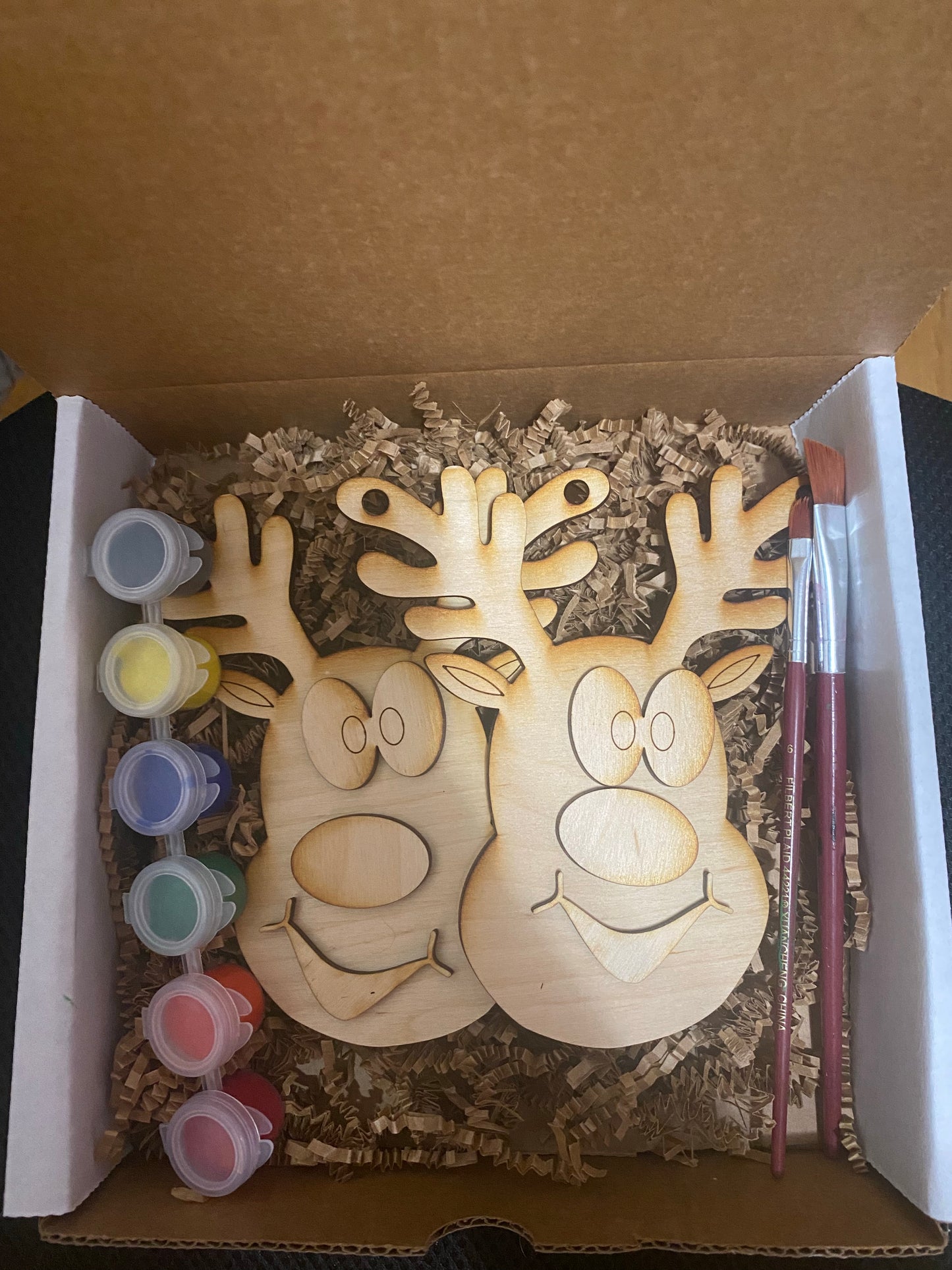 DIY Paint Kit- Reindeer Ornament